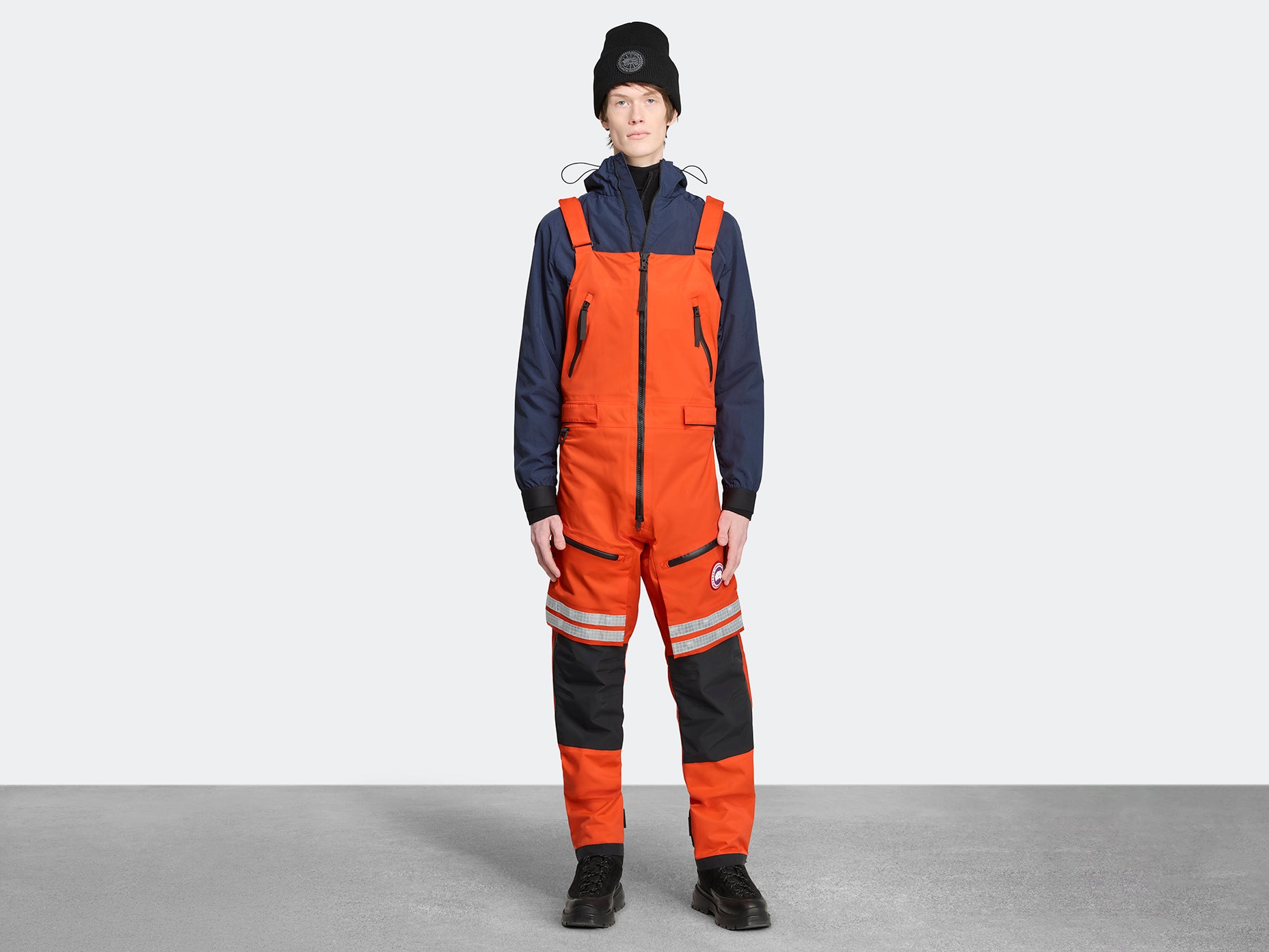 Sea Mantra Bib Overall (Men) - Signal Orange