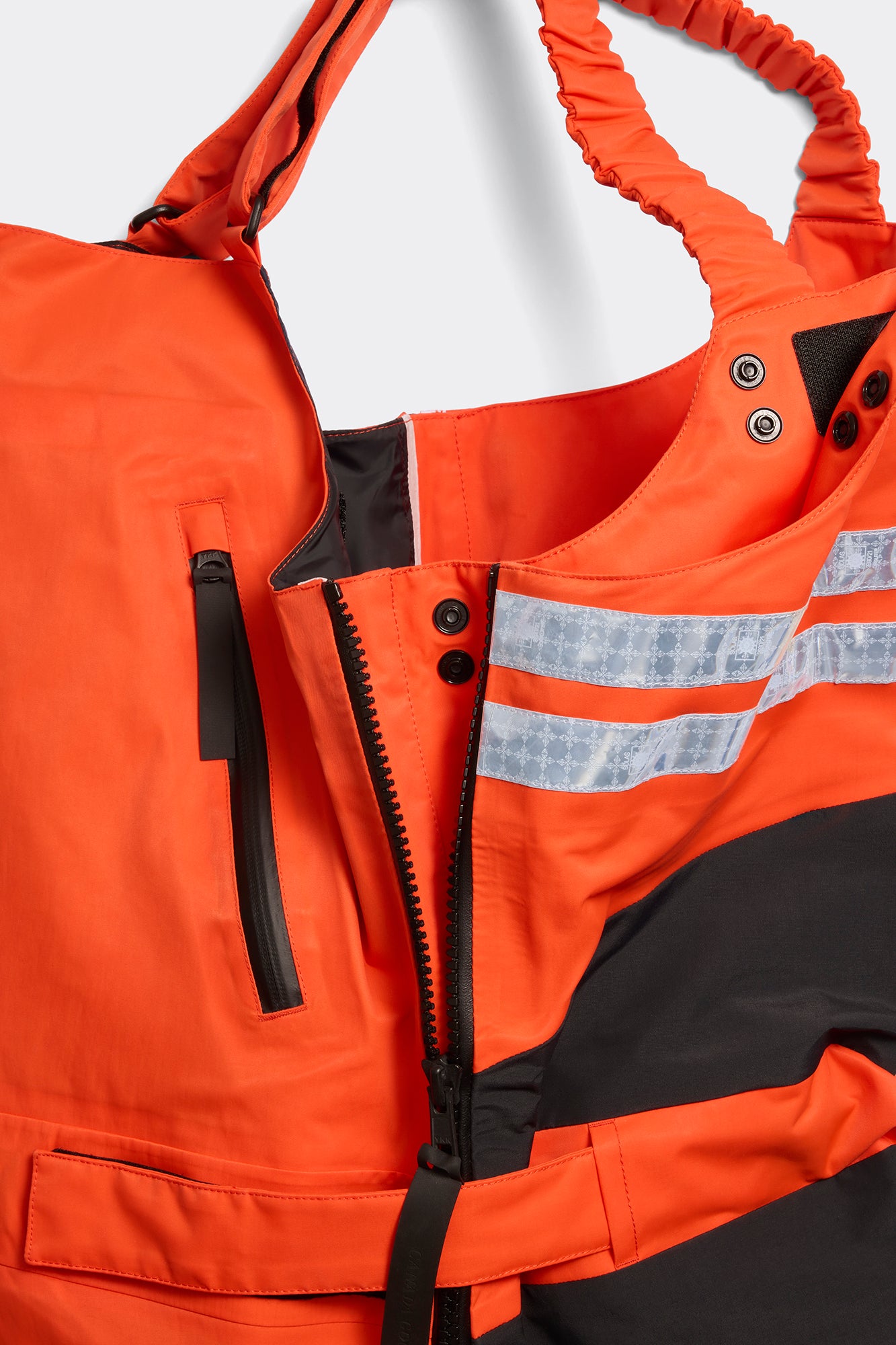 Sea Mantra Bib Overall (Men) - Signal Orange - Image 8