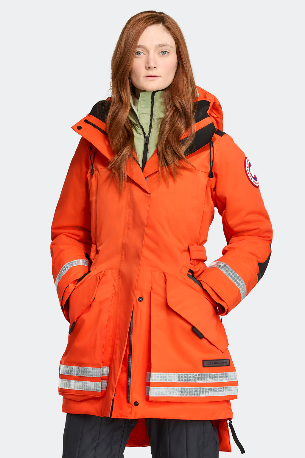 Sea Mantra Parka (Women) - Signal Orange