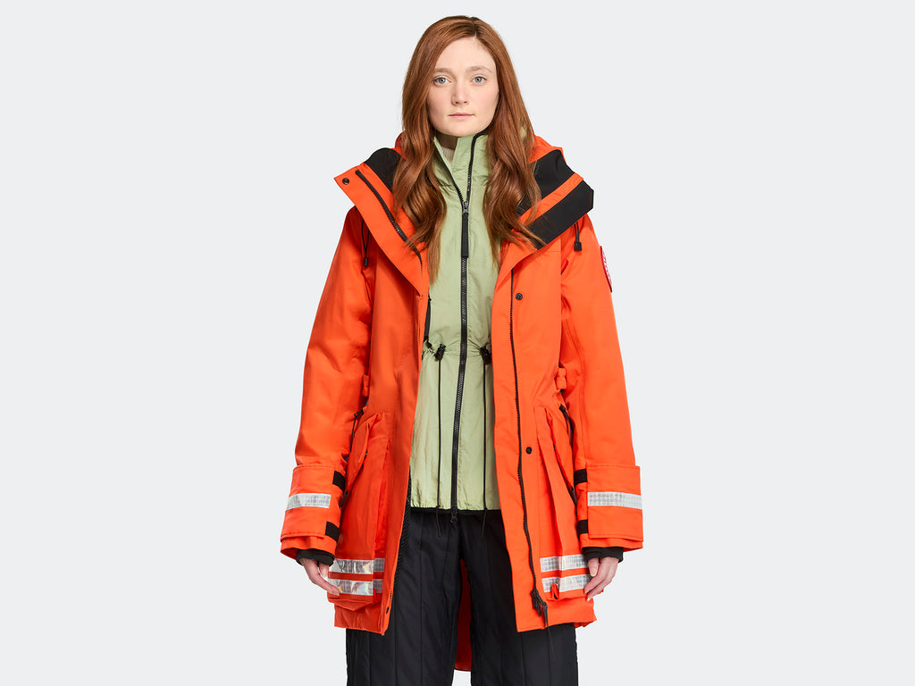 Sea Mantra Parka (Women) - Signal Orange