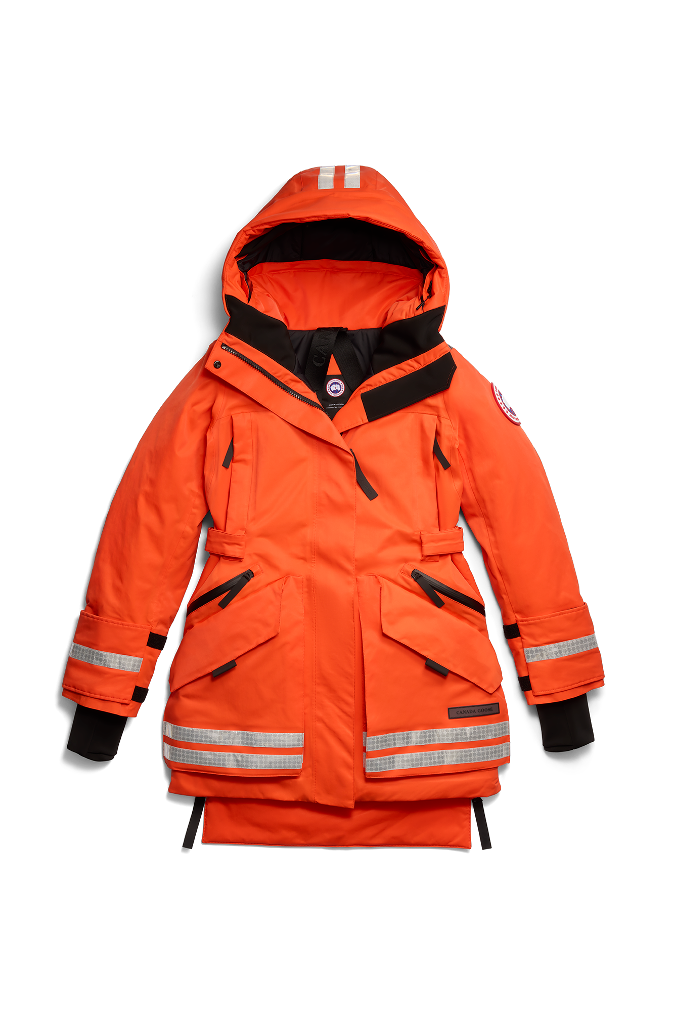Sea Mantra Parka (Women) - Signal Orange - Image 6