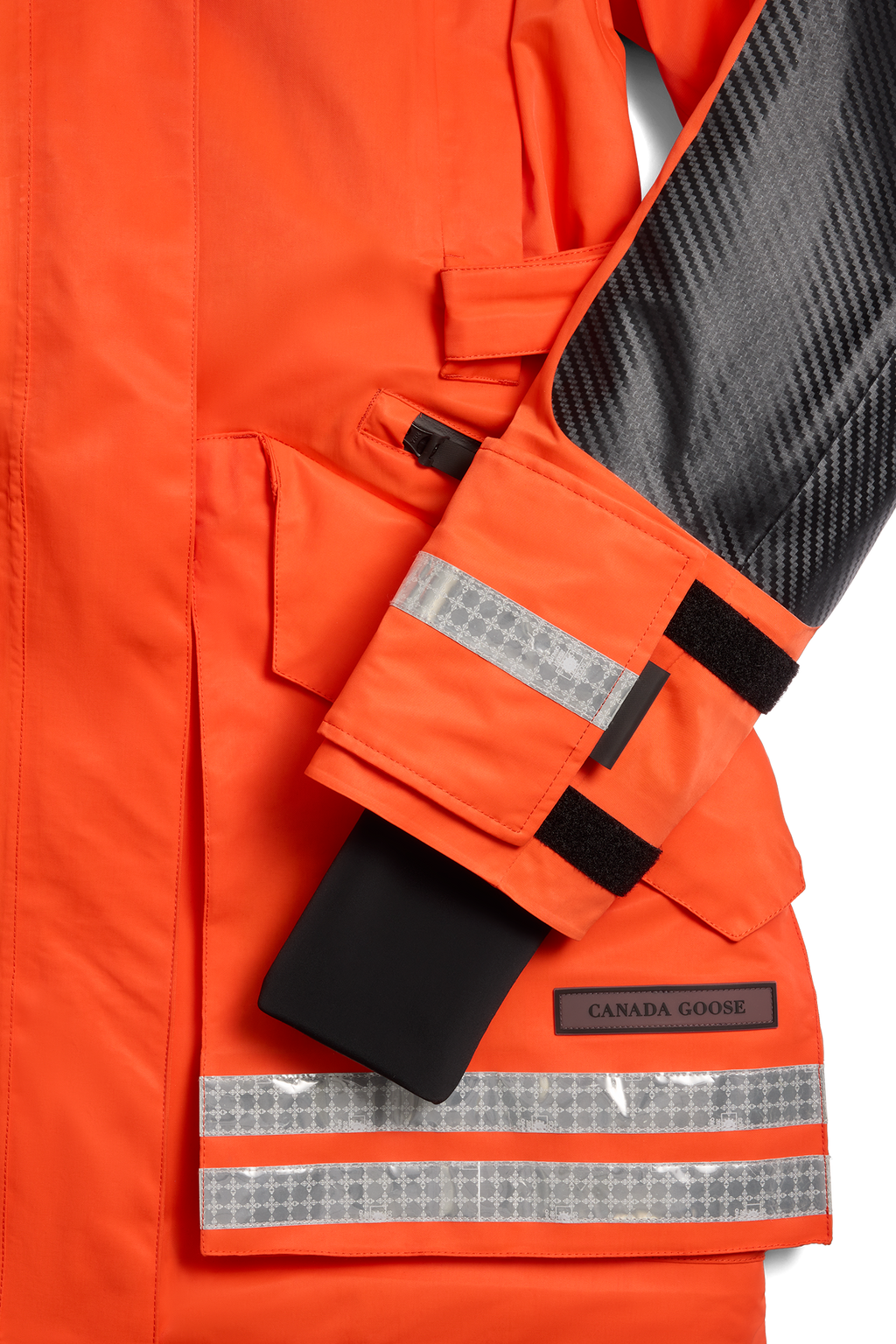 Sea Mantra Parka (Women) - Signal Orange - Image 8