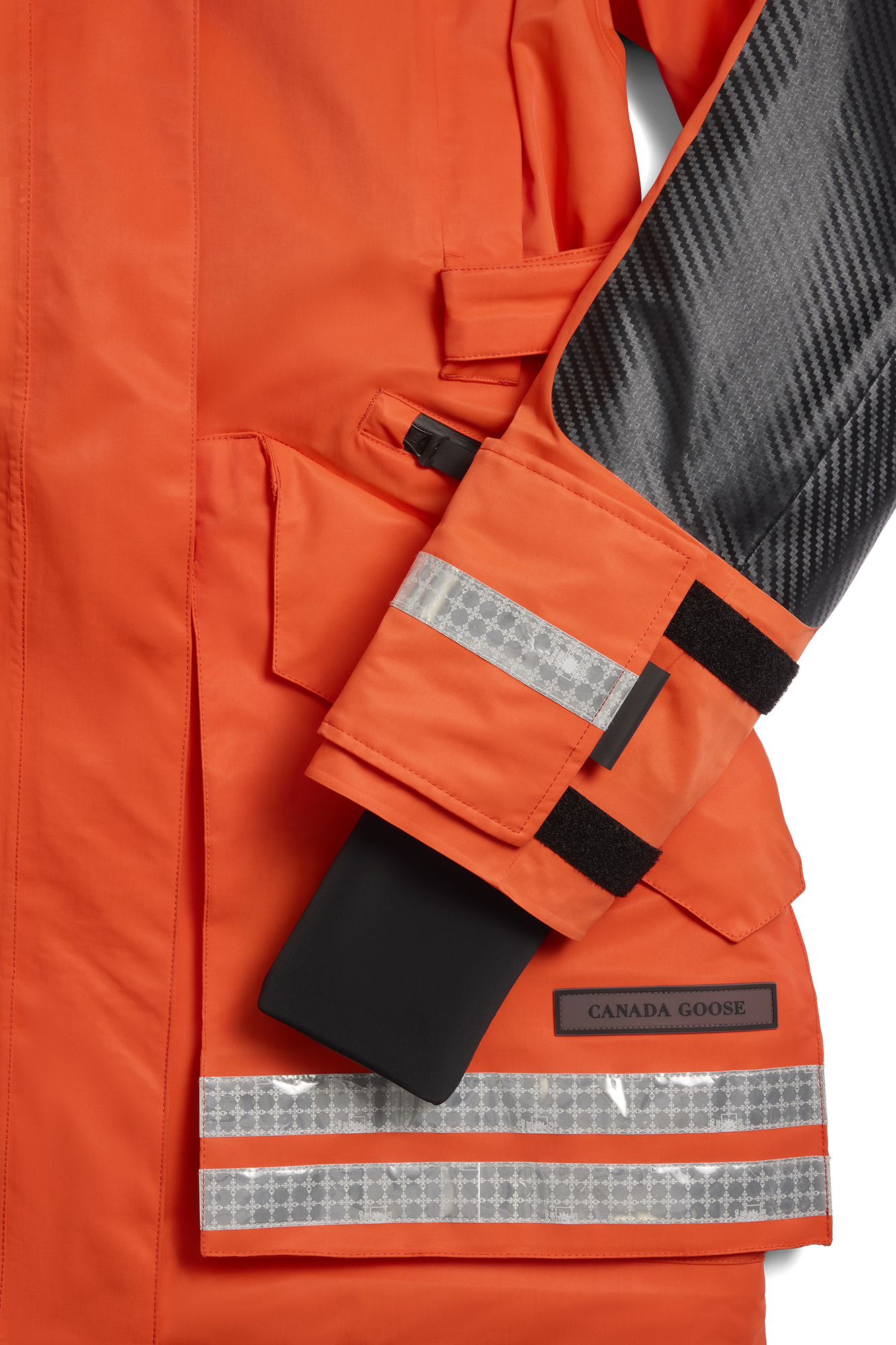 Sea Mantra Parka (Women) - Signal Orange - Image 8